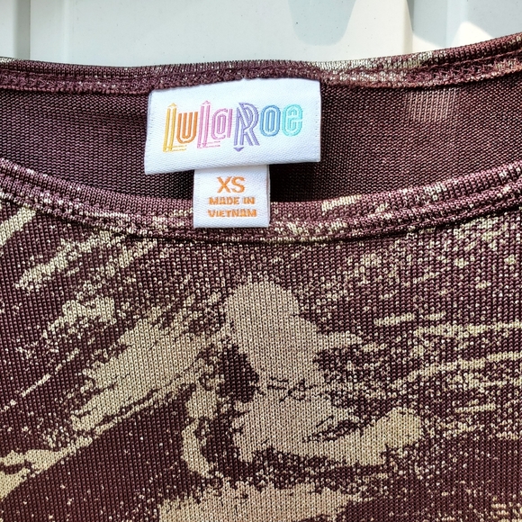 NWT LulaRoe size xs top - Picture 4 of 5